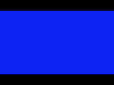 4k Chroma Blue Screen 8 hours - (NO ADS or AUDIO) 8888