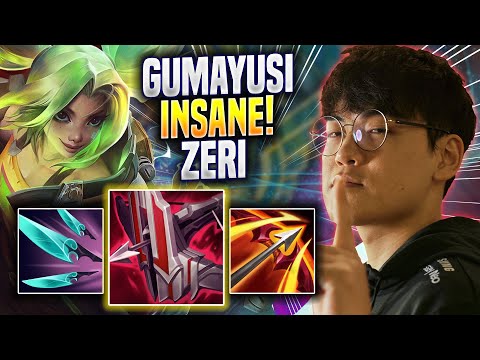 GUMAYUSI IS INSANE WITH ZERI! - T1 Gumayusi Plays Zeri ADC vs Kalista! | Season 2023