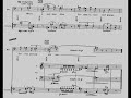 Igor Stravinsky - Elegy for JFK for Soprano and Three Clarinets (1964) [Score-Video]