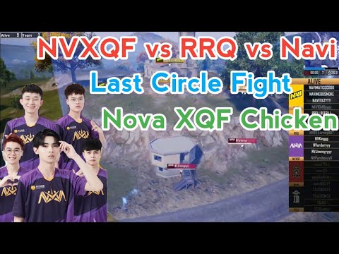 Nvxqf vs RRQ vs Navi last Circle Fight 2021 PMGC | PMGC Final