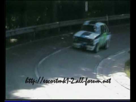 Loic Poncelet: Ford Escort MK2 - Montée historique du Maquisard 2009