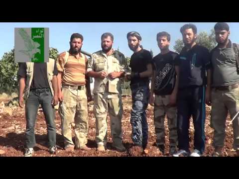 استهداف حاجز لقوات النظام بصورايخ غراد من قبل لواء النصر في ريف حماة الشمالي