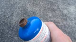 Propane Bottle Gas Leaking  DIY WARNING