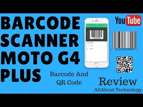 Barcode Scanner in Moto G4 Plus
