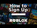 How To Sign Up To Roblox On Phone Create A New Roblox Account Sign Up 2024