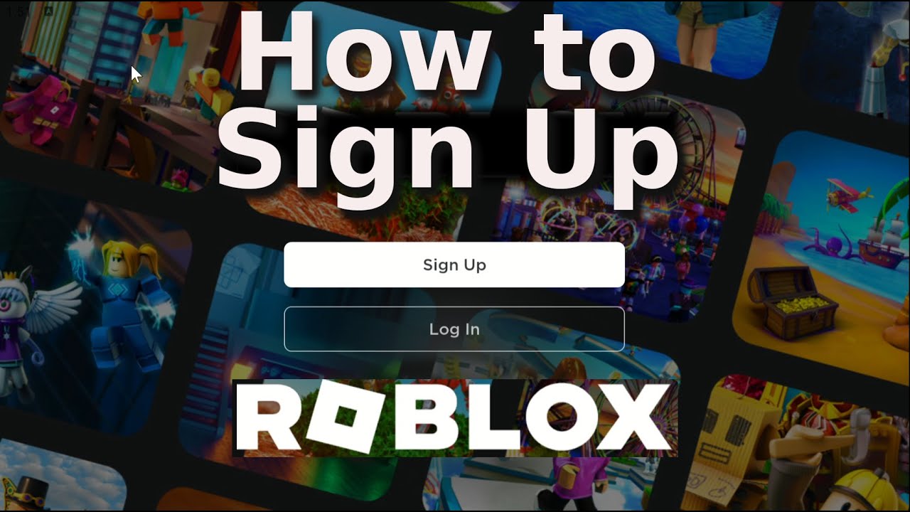 How to Sign Up to Roblox on phone -  create a new Roblox Account Sign Up 2024