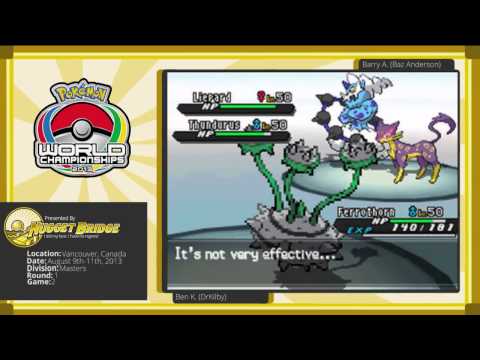 VGC' 13 World Championships - Ben K. (DrKilby) vs Barry A. (Baz Anderson) Game 2
