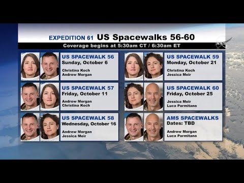 NASA's Spacewalk 'Bonanza' Includes 1st All-Female Spacewalk