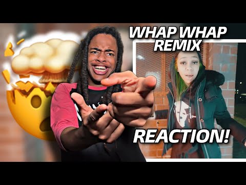 SHE SO HARD! Miyaa V - Whap Whap (Remix) REACTION