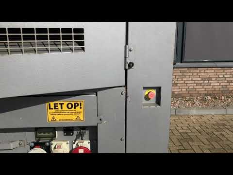 Denyo DCA 180ESEI Isuzu 150 kVA Supersilent generatorset stocknr 3250