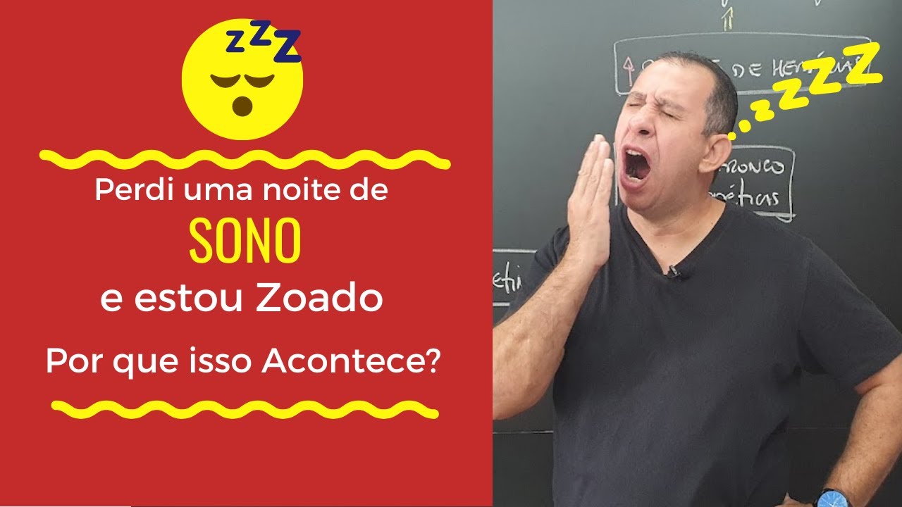 Perdi uma Noite de Sono e estou Moído  Por que acontece isso? (eritropoetina)