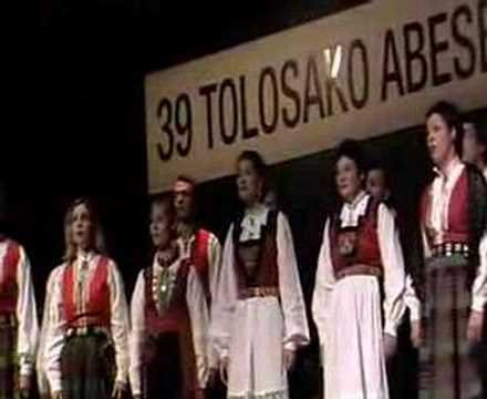 Tolosa choral contest 2007. De 