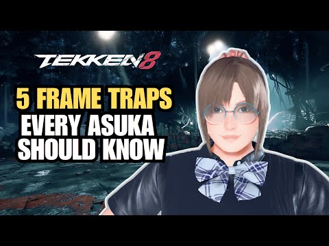 5 Frame Traps EVERY Asuka Should Know - Tekken 8 Asuka Kazama Guide