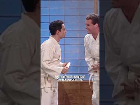 Will Ferrell teaches Karate lesson that backfires spectacularly #classic #SNL #comedy #funny #shorts