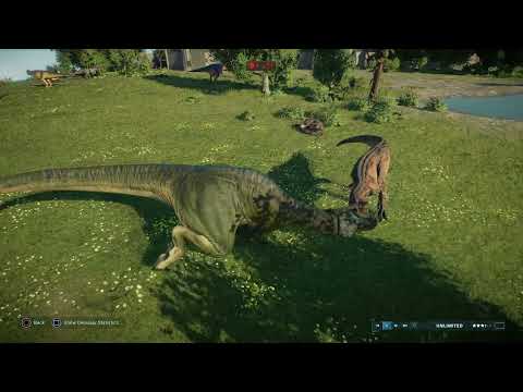 Jurassic World Evolution 2: All Carnivores Battle Royale (Part 1)
