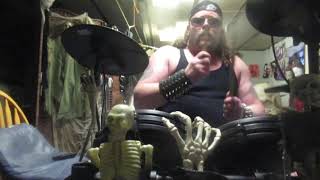 Motorhead Down- The Line    Drum Cover