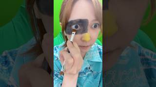 キャラメイクをリアルメイクしてみた #ゲーム実況 #モンハン【#もずはゃ30秒動画】#shorts
