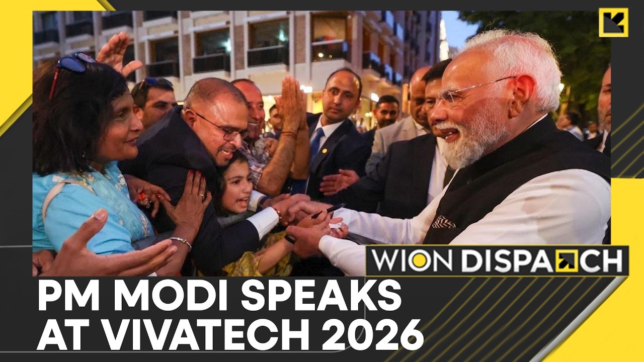 PM Modi In Paris: Talks On India's AI Ambitions At Paris VivaTech Summit | WION Dispatch