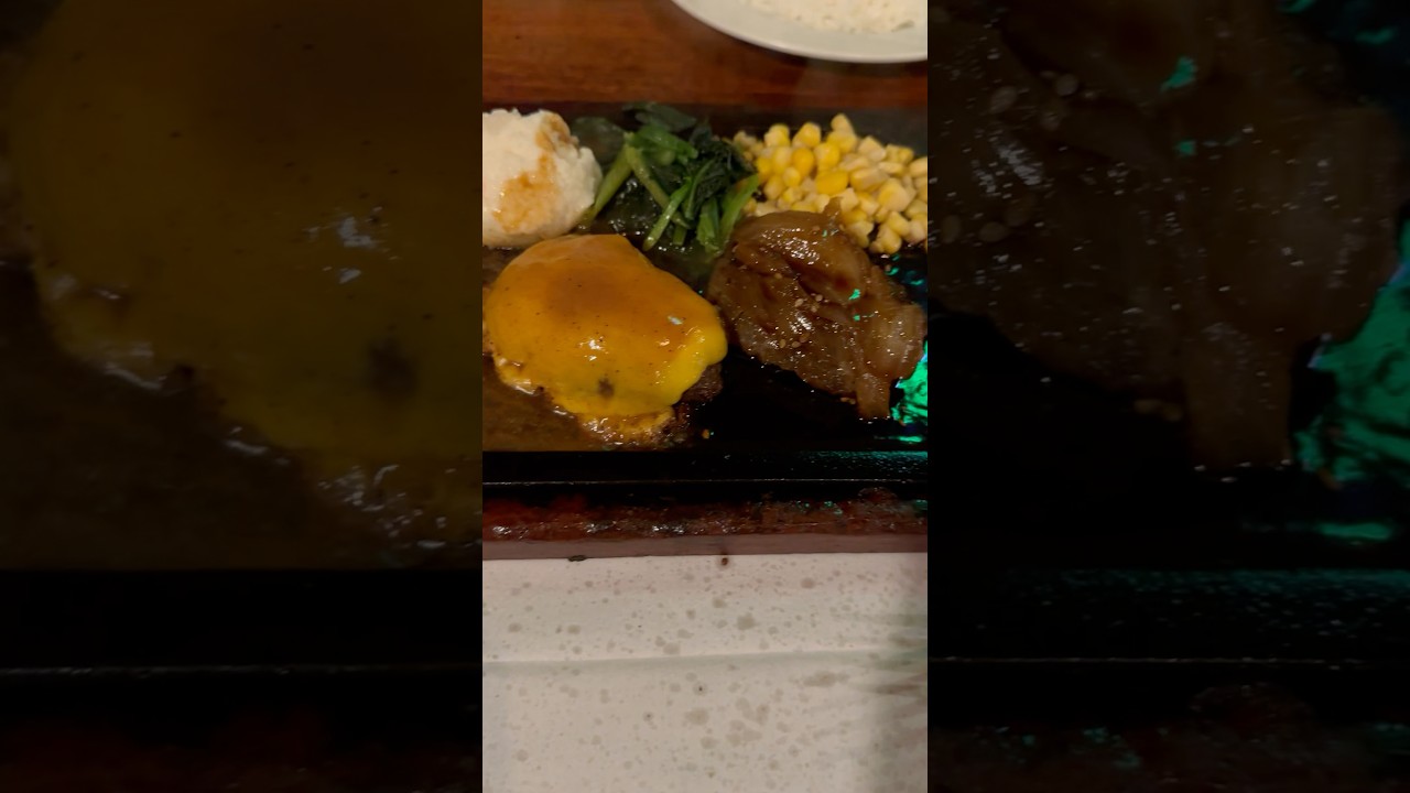 【GOLD RUSH】昔、丸ごとポテトだったのがポテサラなってて個人的には好き🫶🍖#ハンバーグ #ゴールドラッシュ #渋谷 #渋谷グルメ