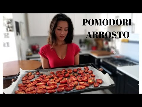 POMODORI ARROSTO IN FORNO Ricetta Facilissima ! - RICETTE DI GABRI