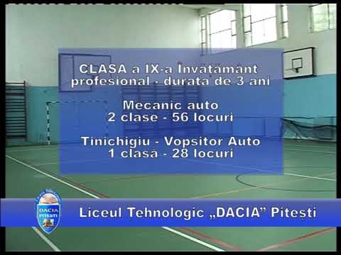 Liceul Tehnologic ”Dacia” Pitești - Promovarea ofertei educaționale pentru anul școlar 2019 - 2020