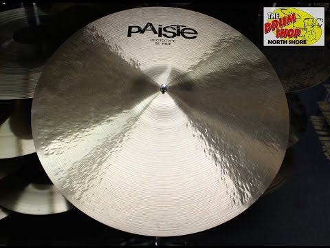 Paiste T20 Prototype Ride 22'' - The Drum Shop North Shore