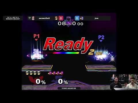 Flynn's Arcade 039 Winners Round 2 - WerewolfWill (Captain Falcon) Vs.  Jose (Falco,Fox) SSBU MELEE