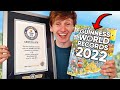 I got in the GUINNESS BOOK of WORLD RECORDS!!