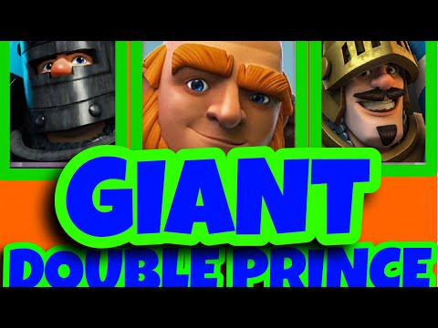 Giant Double Prince Poison Bait Deck | Live Ladder Gameplay | (Clash Royale)