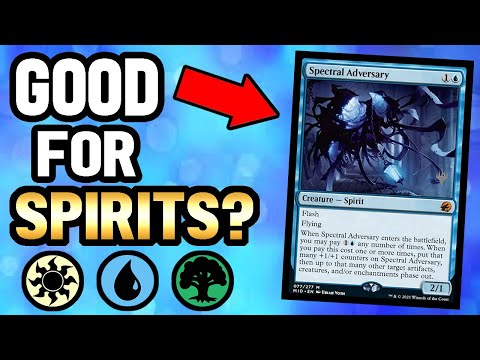 👻 Does SPECTRAL ADVERSARY belong in BANT SPIRITS in Modern? 【 MTG Gameplay 】