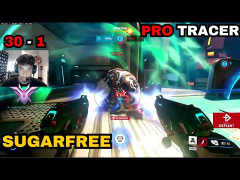 30-1 ! THIS IS WHAT PRO TRACER LOOKS LIKE | SUGARFREE | OVERWATCH 2 SEASON 12 TOP 500