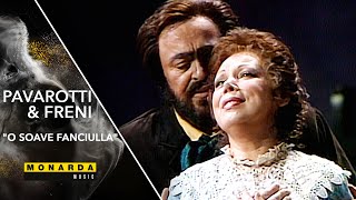Luciano Pavarotti &amp; Mirella Freni: &quot;O soave fanciulla&quot;, La Boheme | San Francisco 1989