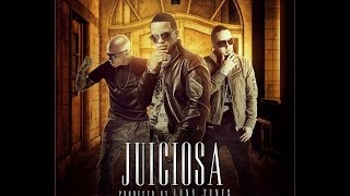 JUICIOSA ALEXIS Y FIDO FEAT. J ALVAREZ LA ESENCIA (LETRA COMPLETA)