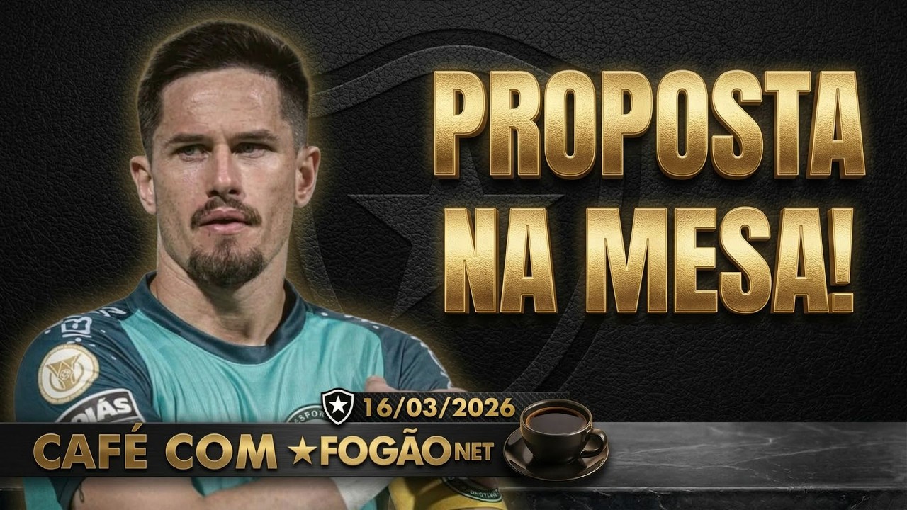 LIVE CAFÉ COM FOGÃONET | Botafogo faz proposta por Tadeu; Anselmi não é mais unanimidade na SAF