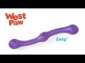 Видео о товаре Zwig игрушка-перетяжка для собак / West Paw (США)