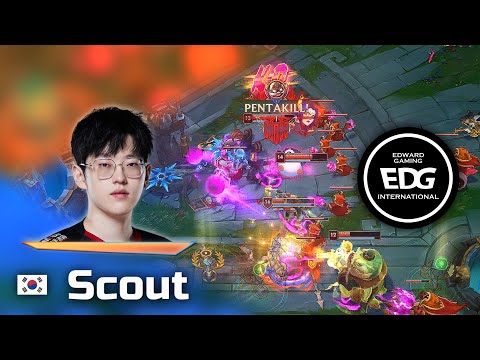 Scout destroyed opponents playing Corki