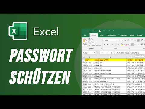 Excel Datei mit Passwort schützen 🔒 (2024)