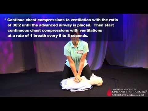 CPR Training Video - How to Do CPR for Healthcare Providers