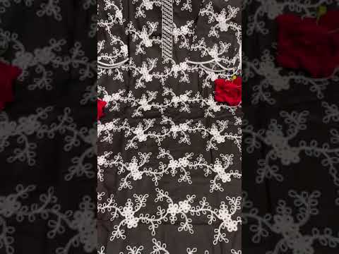 Hoor Tex HF-01 Pure Cambric Lawn Wholesale Pakistani Kurti Pant Catalog – product video thumbnail