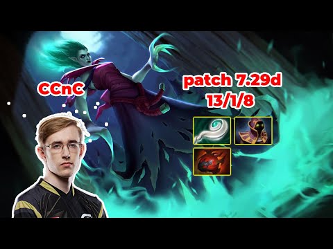 Quinn CCnC Death Prophet Mid - DOTA 2 7.29d - MMR rank - Dota2 Gameplay [Learn To PRO dota2]