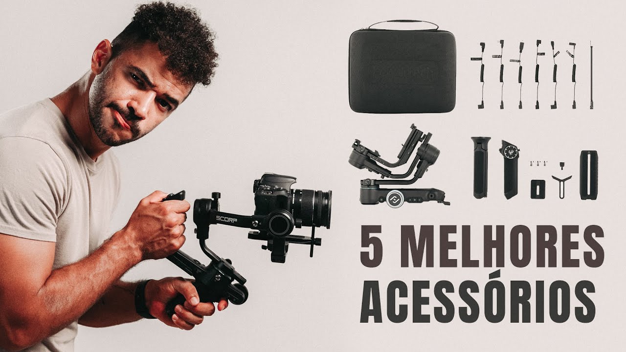 Melhores ACESSÓRIOS para o GIMBAL SCORP-C