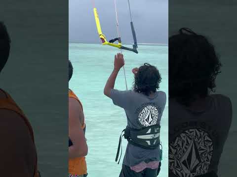 Kiteboarding session #kiteboarding #shortvideo #beach #kitebeach #shorts