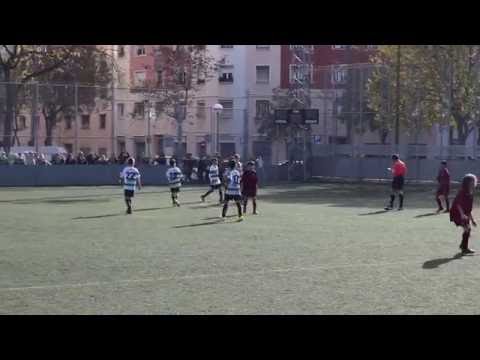 U.E.Sants Alevin "A" vs Barcino - Gol Jorge