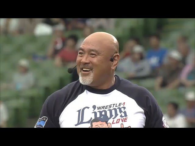 武藤敬司 vs 田邊監督 1打席ガチンコ対決!! 2015/5/23 L-E