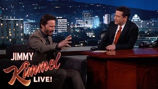 Jimmy Kimmel Asks Keanu Reeves Random Questions