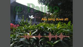 Download lagu Aku seng duwe ati mp3