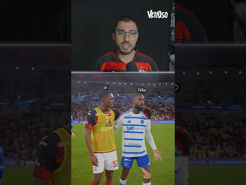 LEITURA LABIAL do Gerson e dos jogadores do Flamengo ao final do jogo de Flamengo x Cruzeiro.