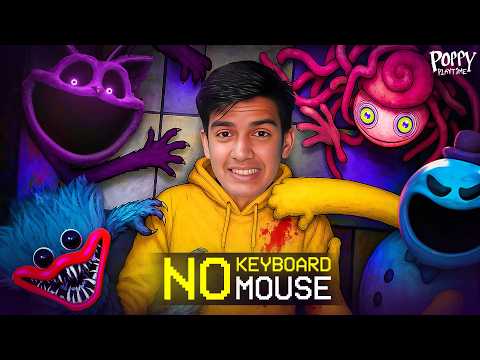 Completing All Poppy Playtime Chapters: Without KEYBOARD & MOUSE 🚫