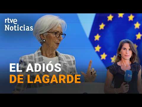 Christine Lagarde dejará la presidencia del BCE en febrero de 2027 | RTVE Noticias