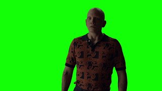 NoHo Hank surprised meme template green screen (Barry)